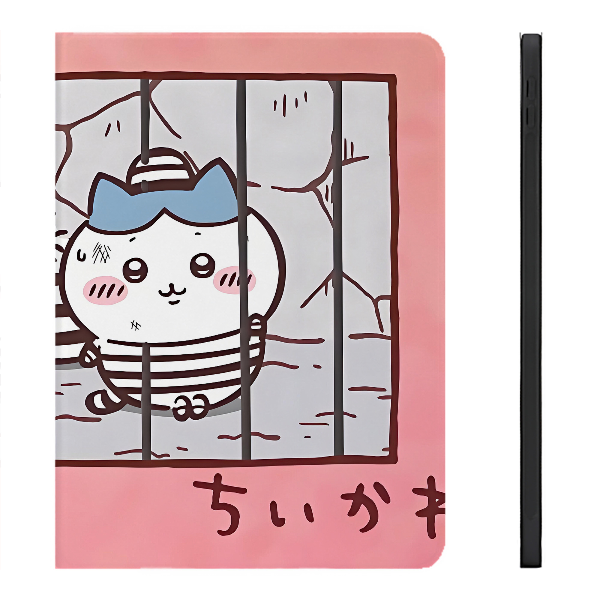 （画像用） ちいかわ Chii-kawa IPadケース ペンホルダー付き ブックスタイルデザイン